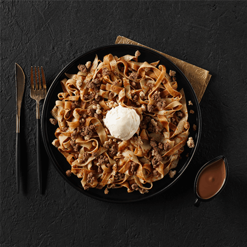 Crêpe Fettuccine Crunch
