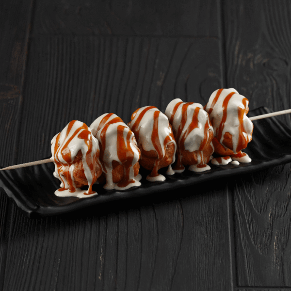 Brochette de Profierole au Caramel