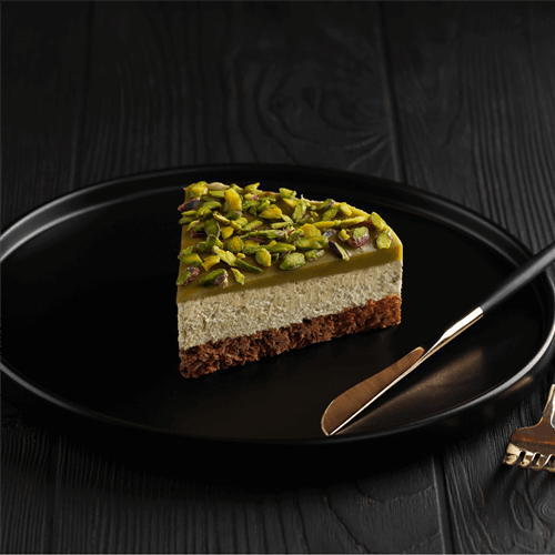 Cheescake à la pistache