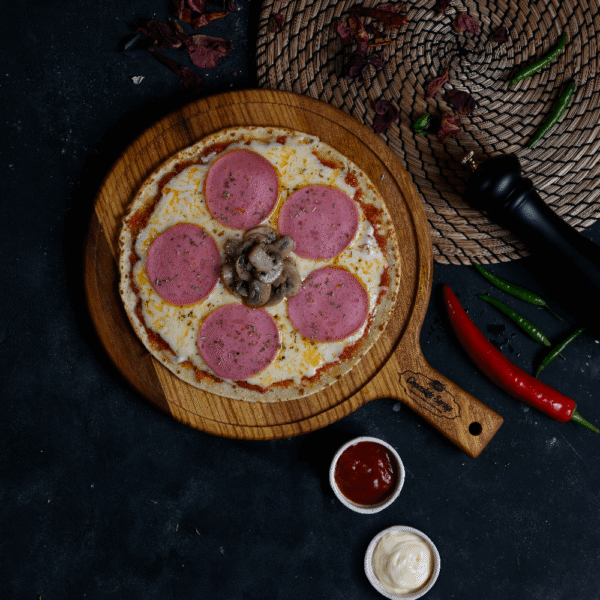 Pizza à la Dinde Fumée
